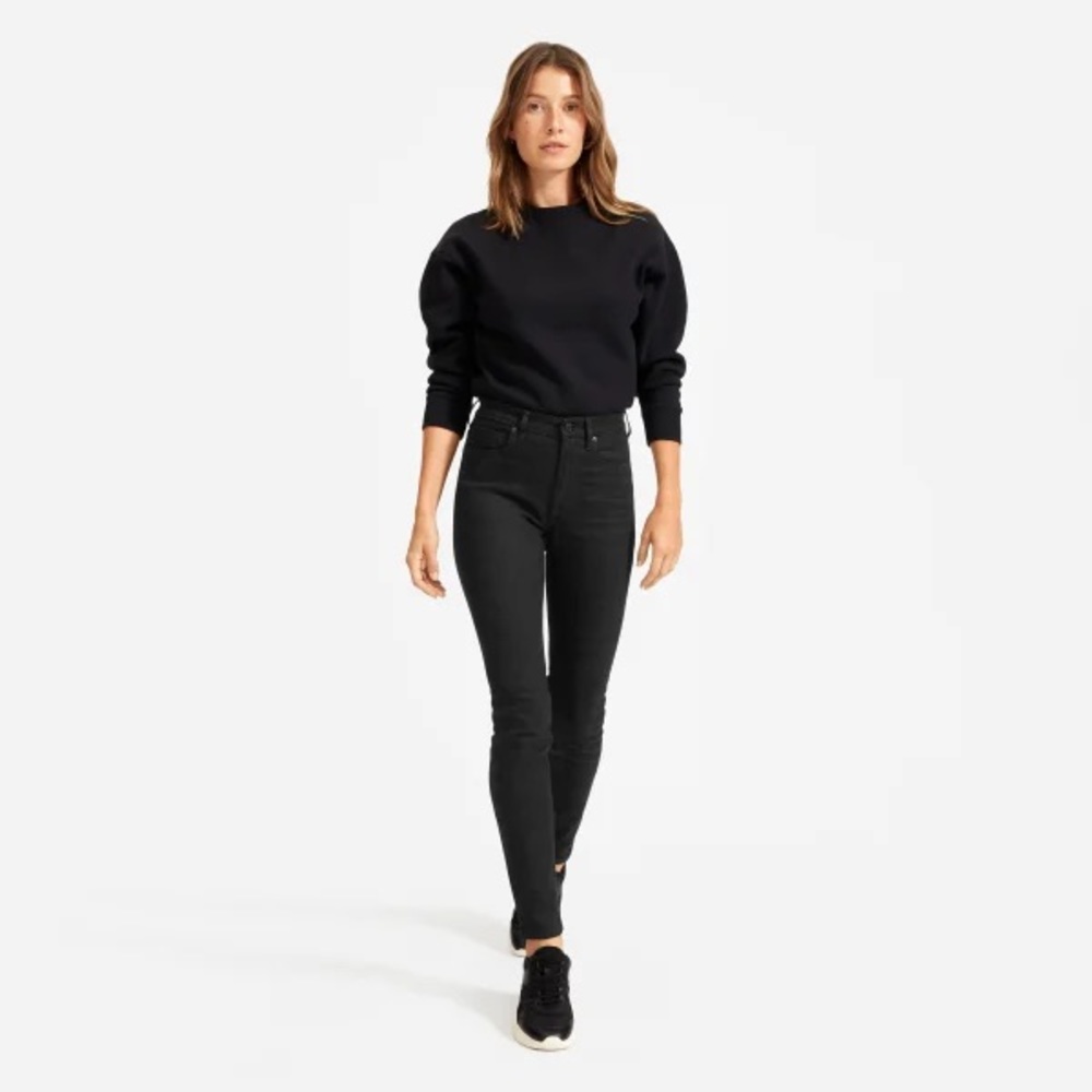 Everlane black ankle skinny jeans